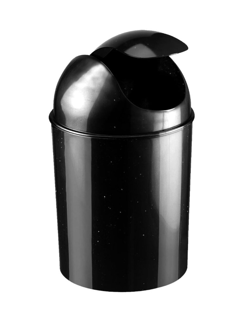 1.25 Gallon Mini Waste Can with Removable Swing-Top Lid - Small Garbage Bin for